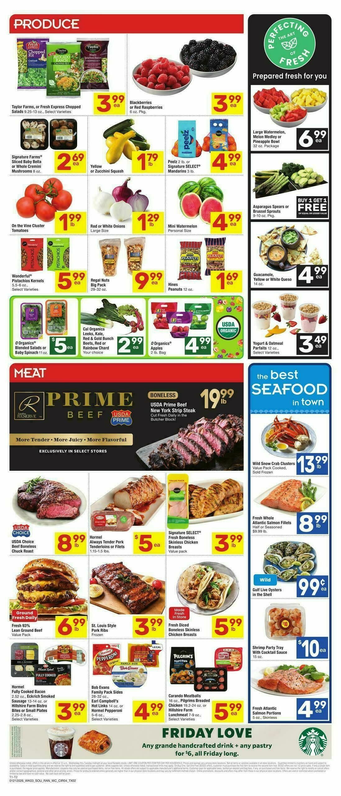 Randalls Weekly Ad from January 21