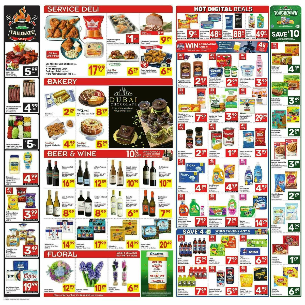 Randalls Weekly Ad from January 21