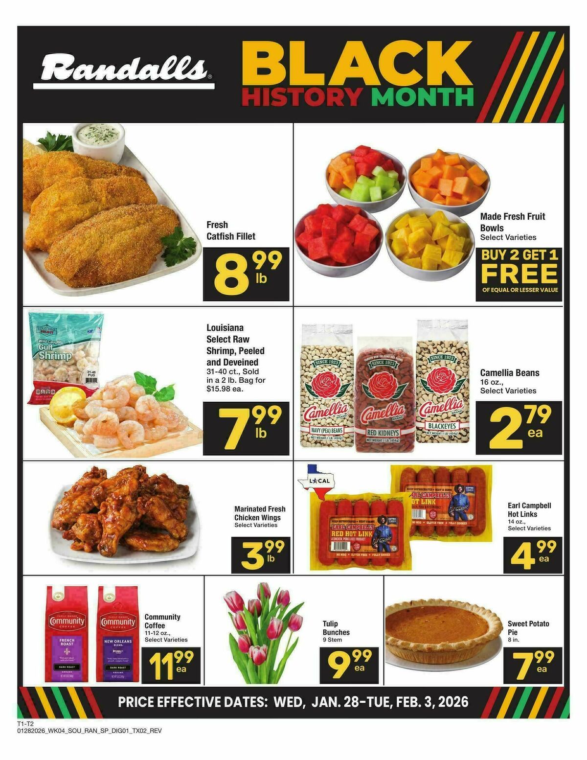 Randalls Weekly Ad from January 28