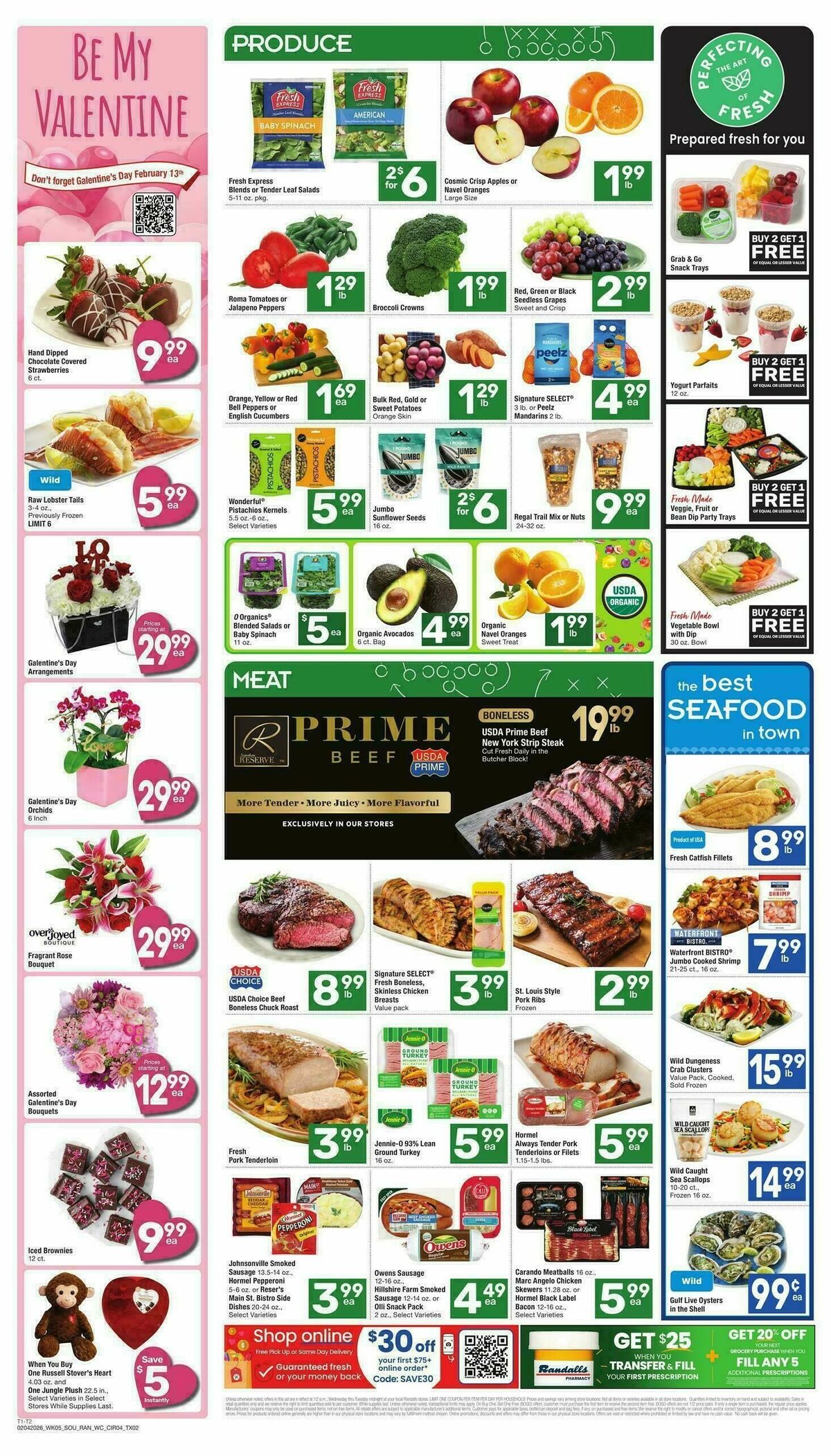 Randalls Weekly Ad from February 4