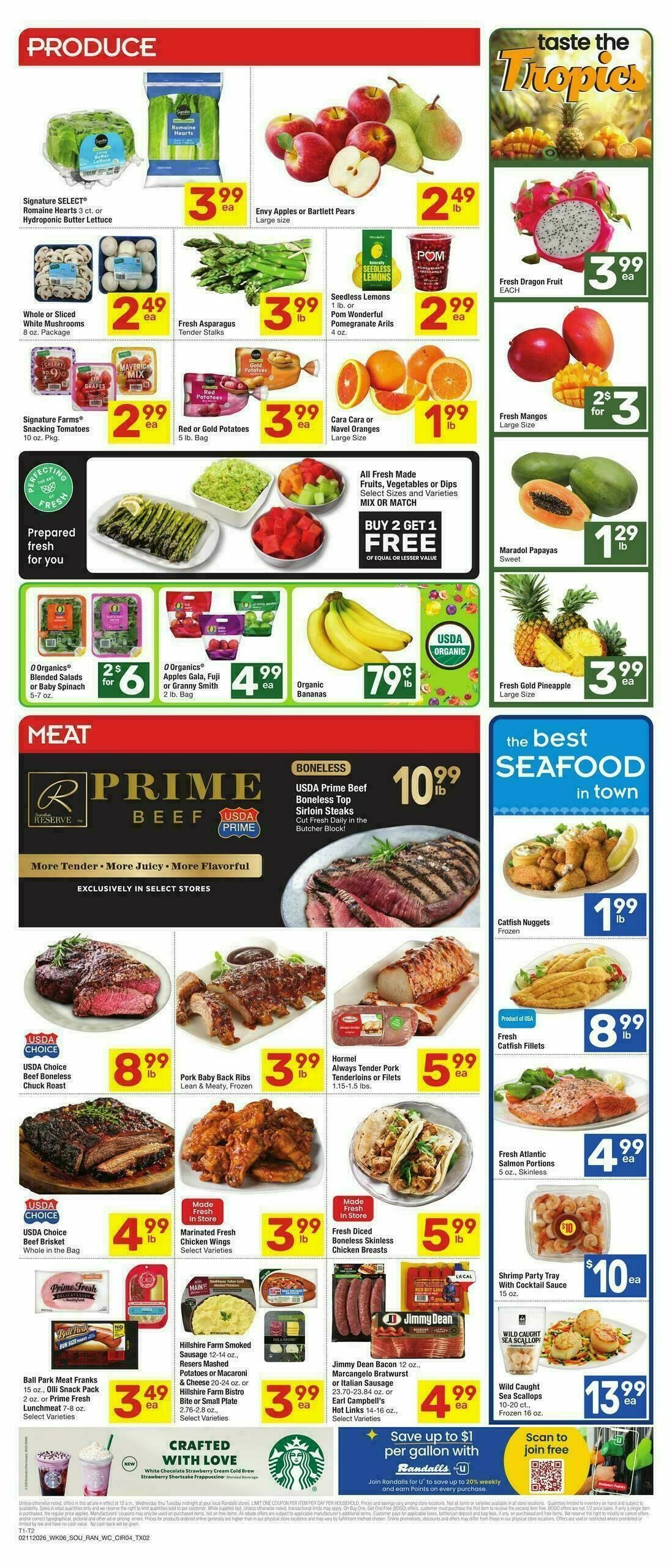 Randalls Weekly Ad from February 11