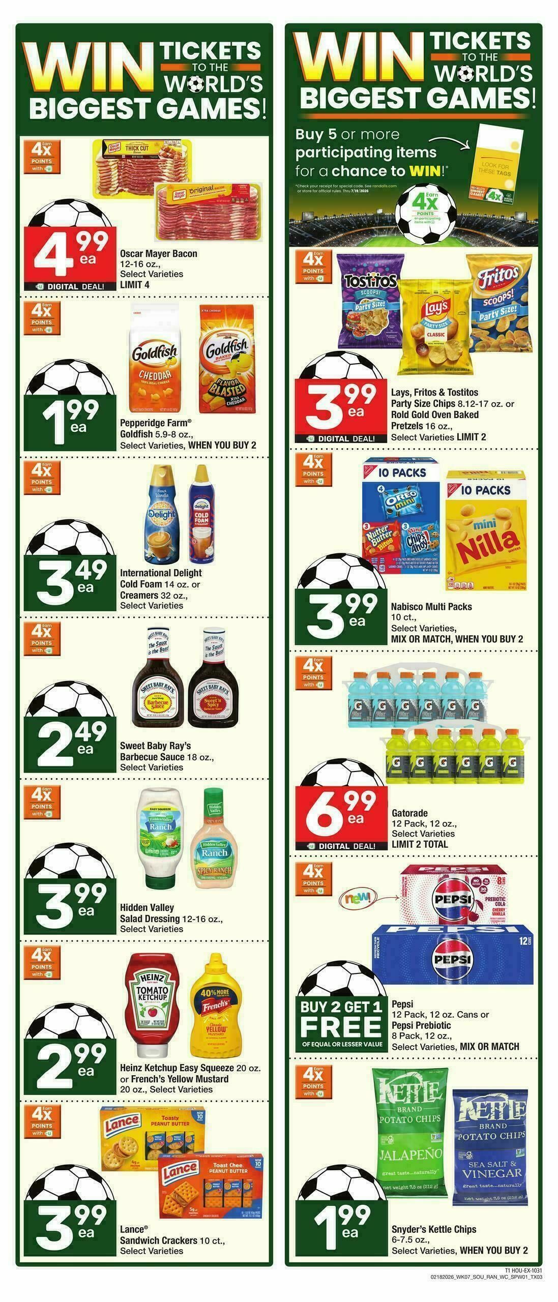 Randalls Weekly Ad from February 18