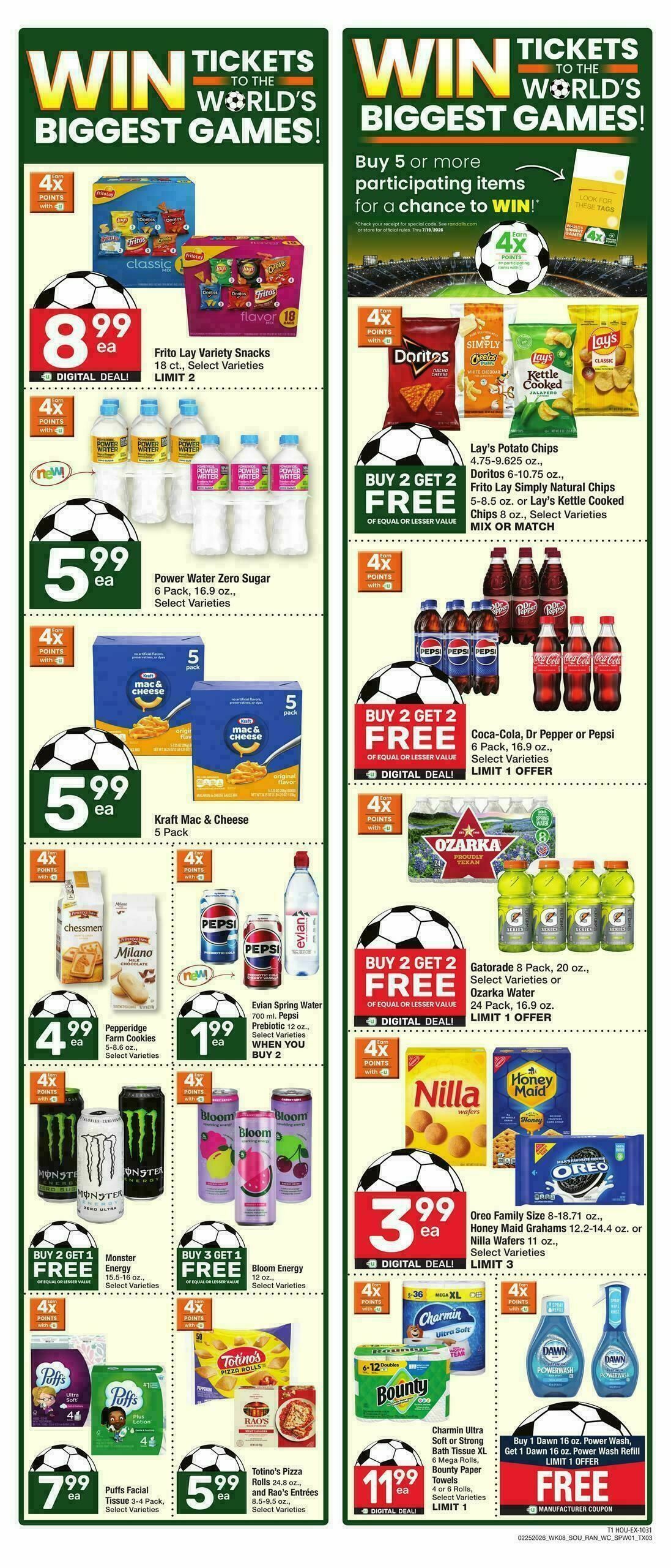 Randalls Weekly Ad from February 25