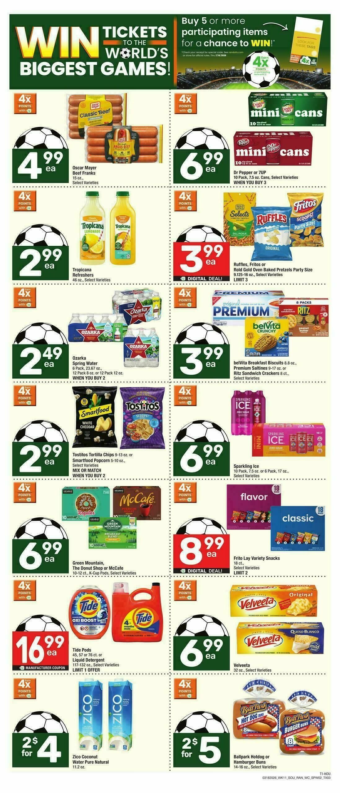 Randalls Weekly Ad from March 18