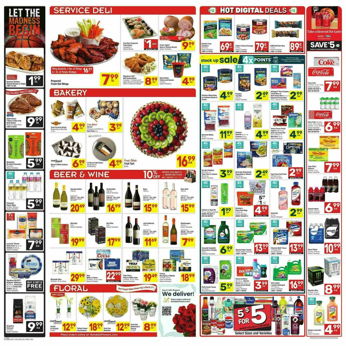 Randalls Weekly Ad from March 18
