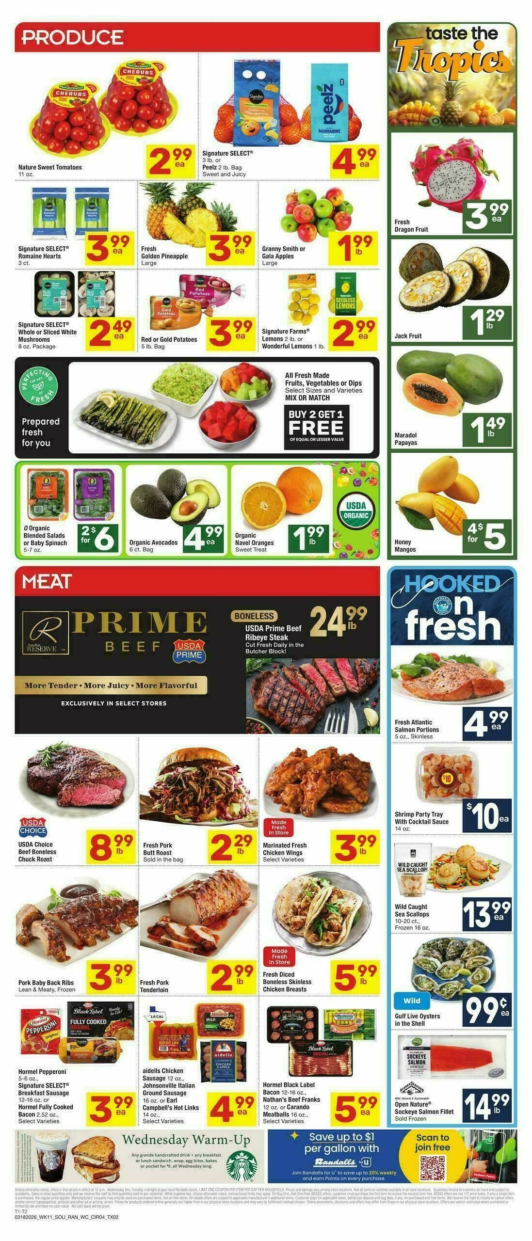 Randalls Weekly Ad from March 18
