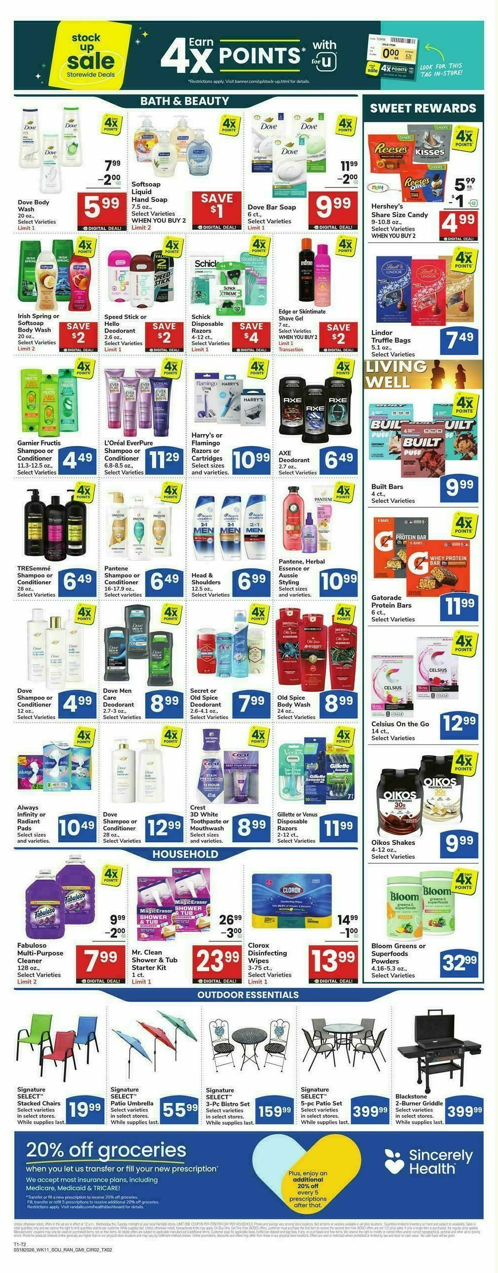 Randalls Weekly Ad from March 18
