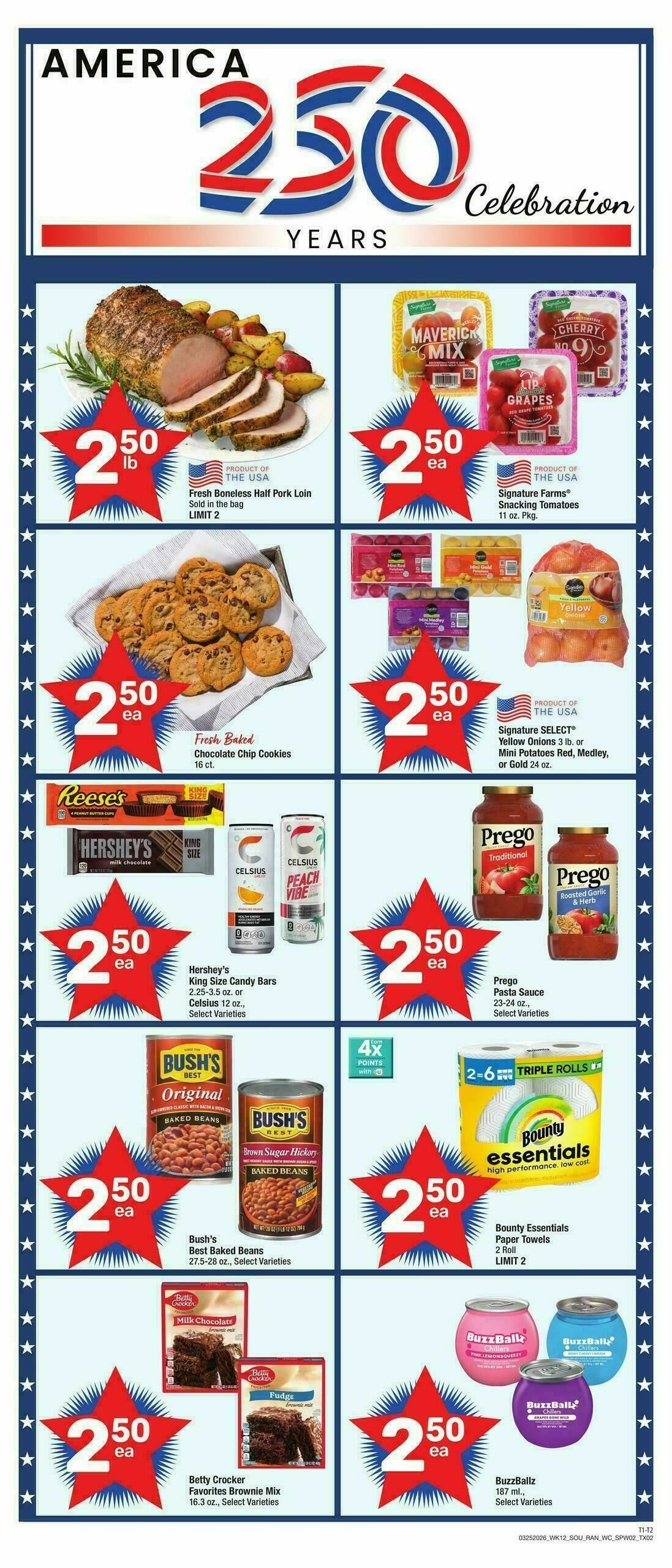 Randalls Weekly Ad from March 25