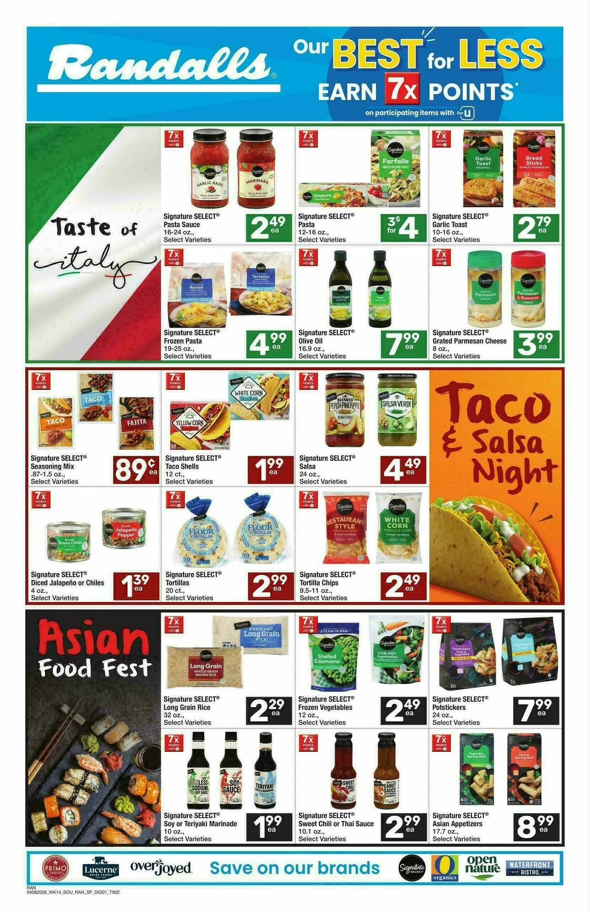 Randalls Weekly Ad from April 8