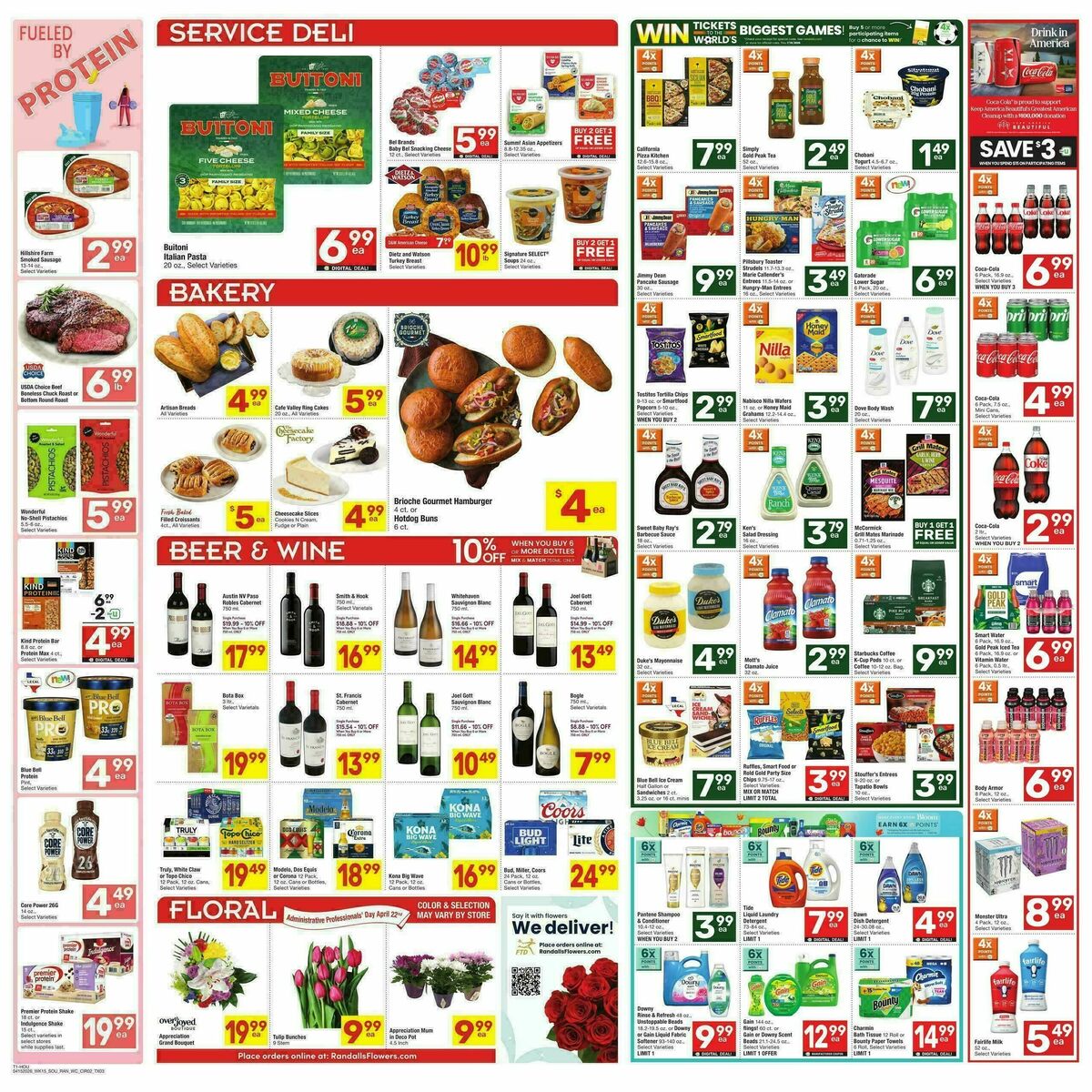Randalls Weekly Ad from April 15