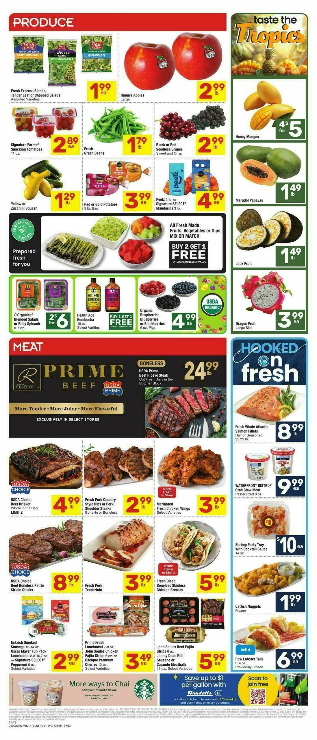 Randalls Weekly Ad from April 29