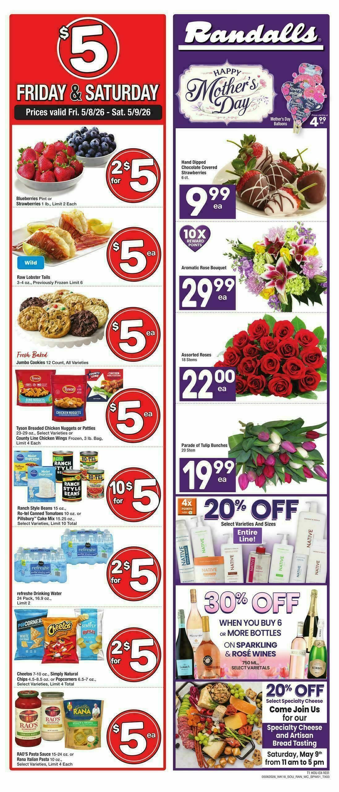 Randalls Weekly Ad from May 6