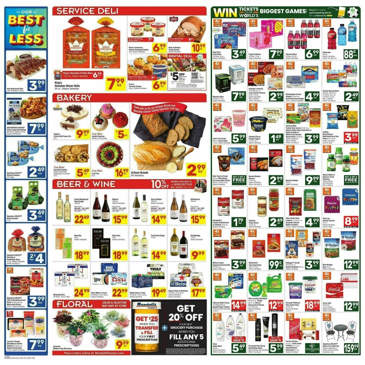 Randalls Weekly Ad from May 6