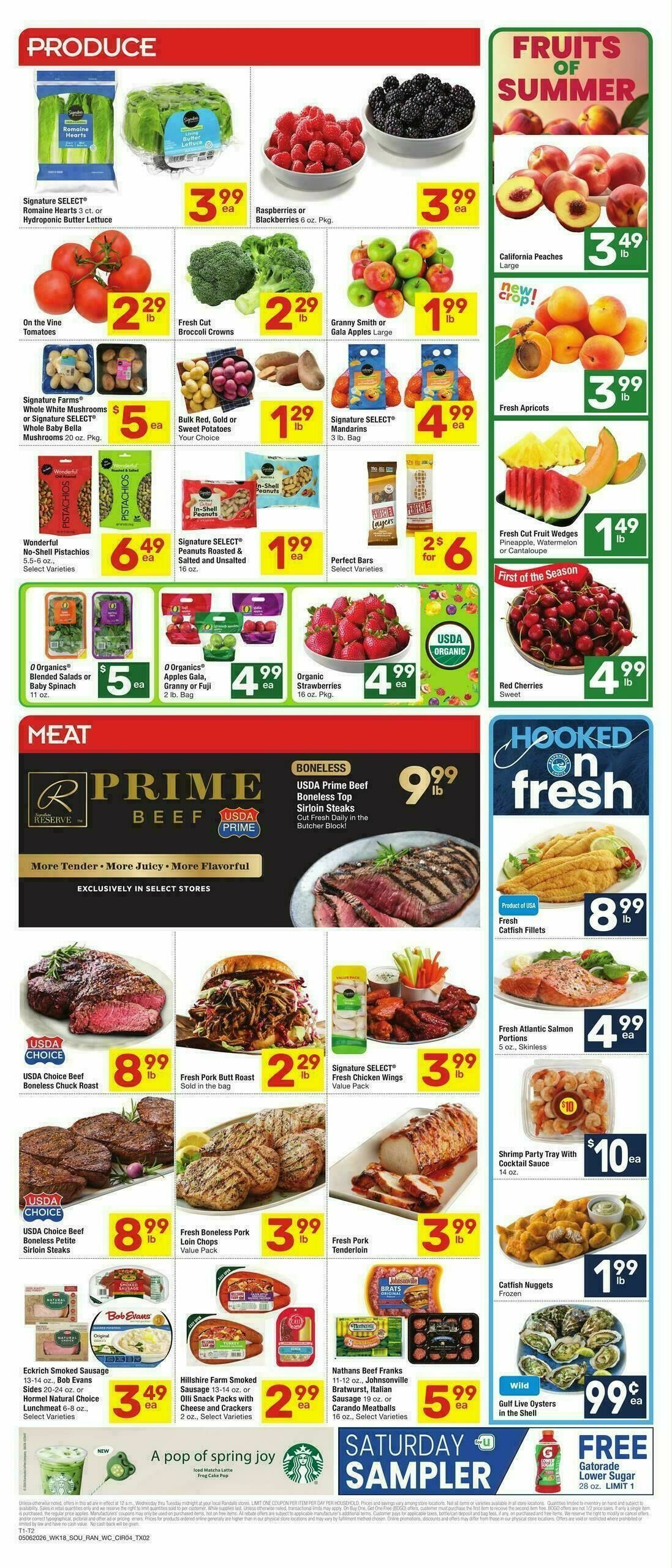 Randalls Weekly Ad from May 6