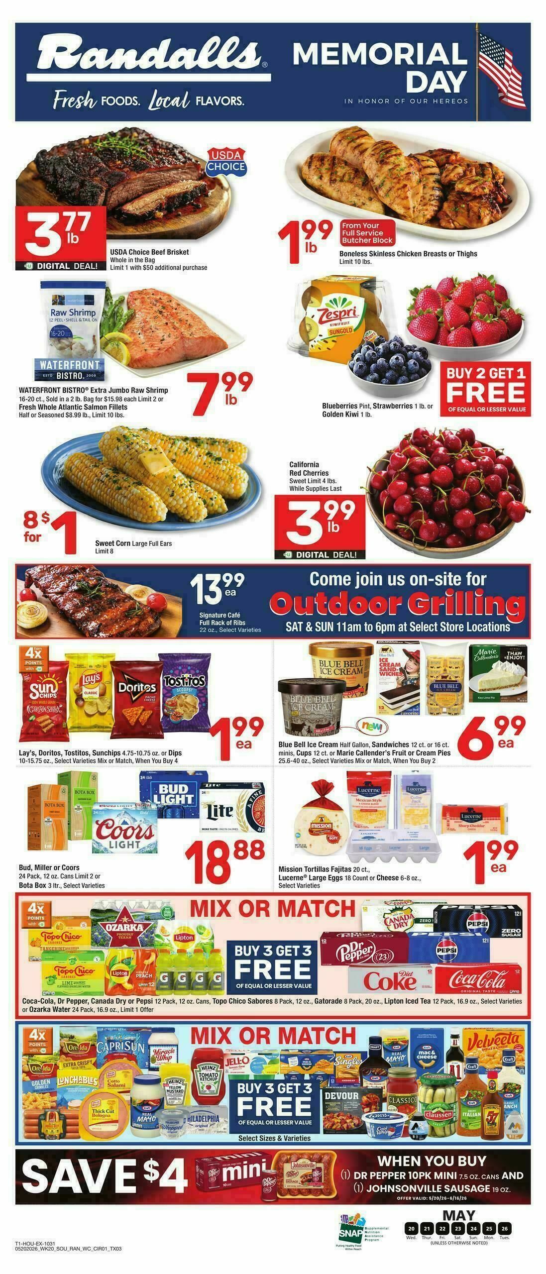 Randalls Weekly Ad from May 20