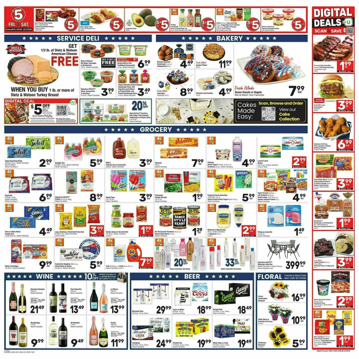 Randalls Weekly Ad from May 20