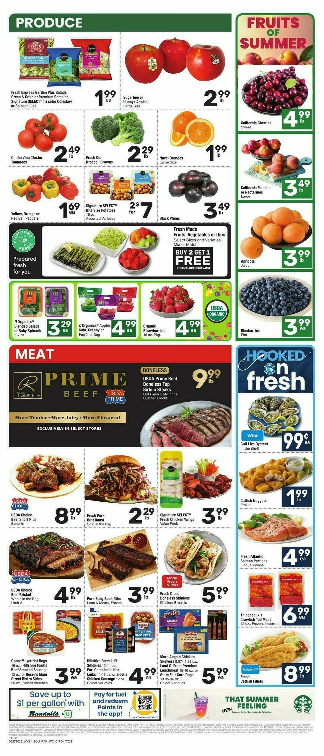 Randalls Weekly Ad from May 27