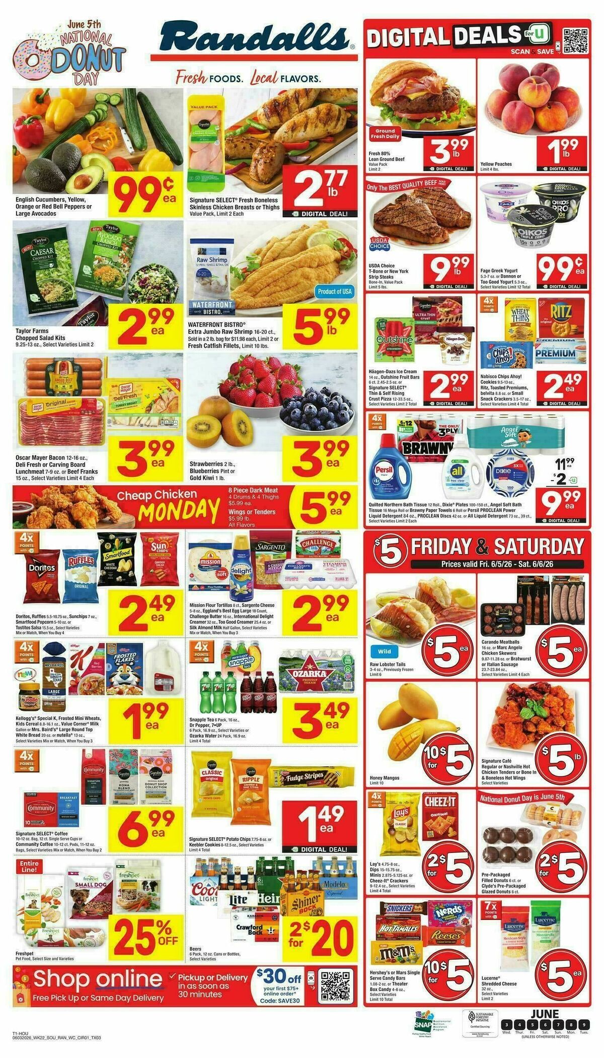 Randalls Weekly Ad from June 3