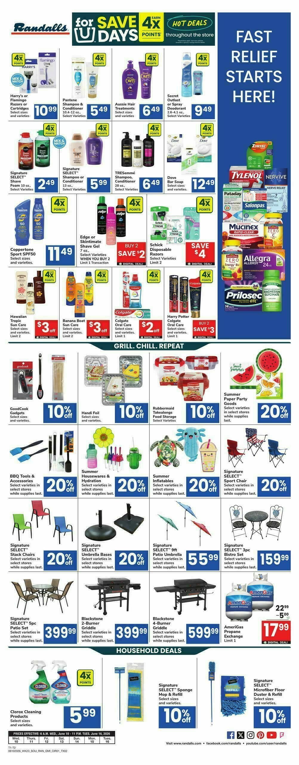 Randalls Weekly Ad from June 10