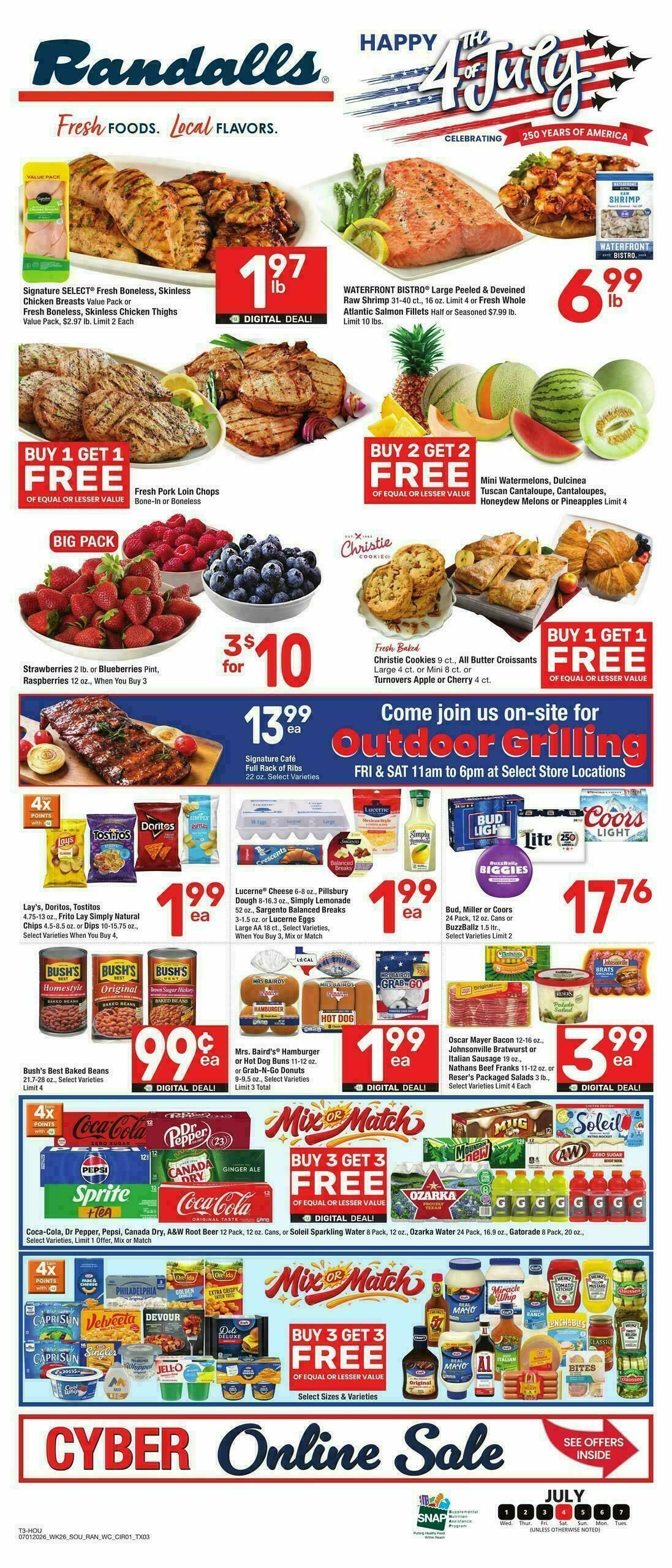 Randalls Weekly Ad from July 1