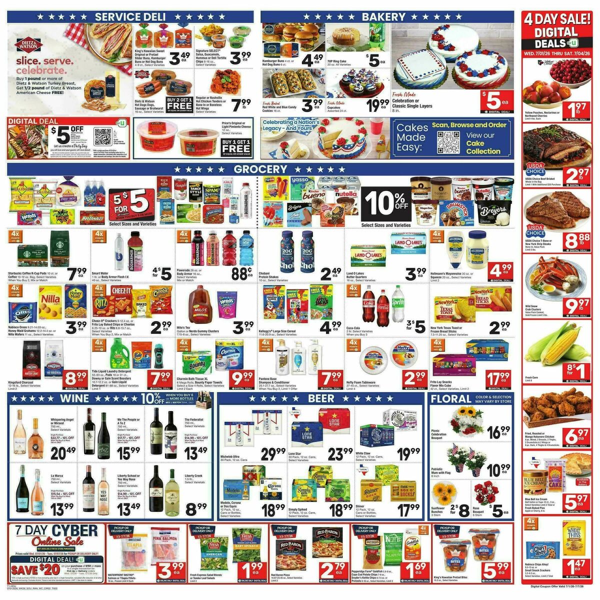 Randalls Weekly Ad from July 1