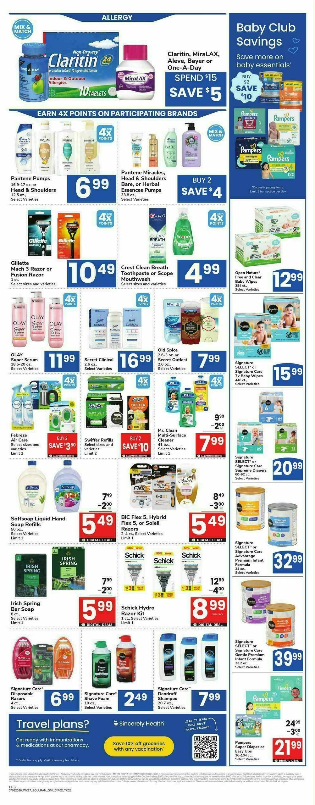 Randalls Weekly Ad from July 8