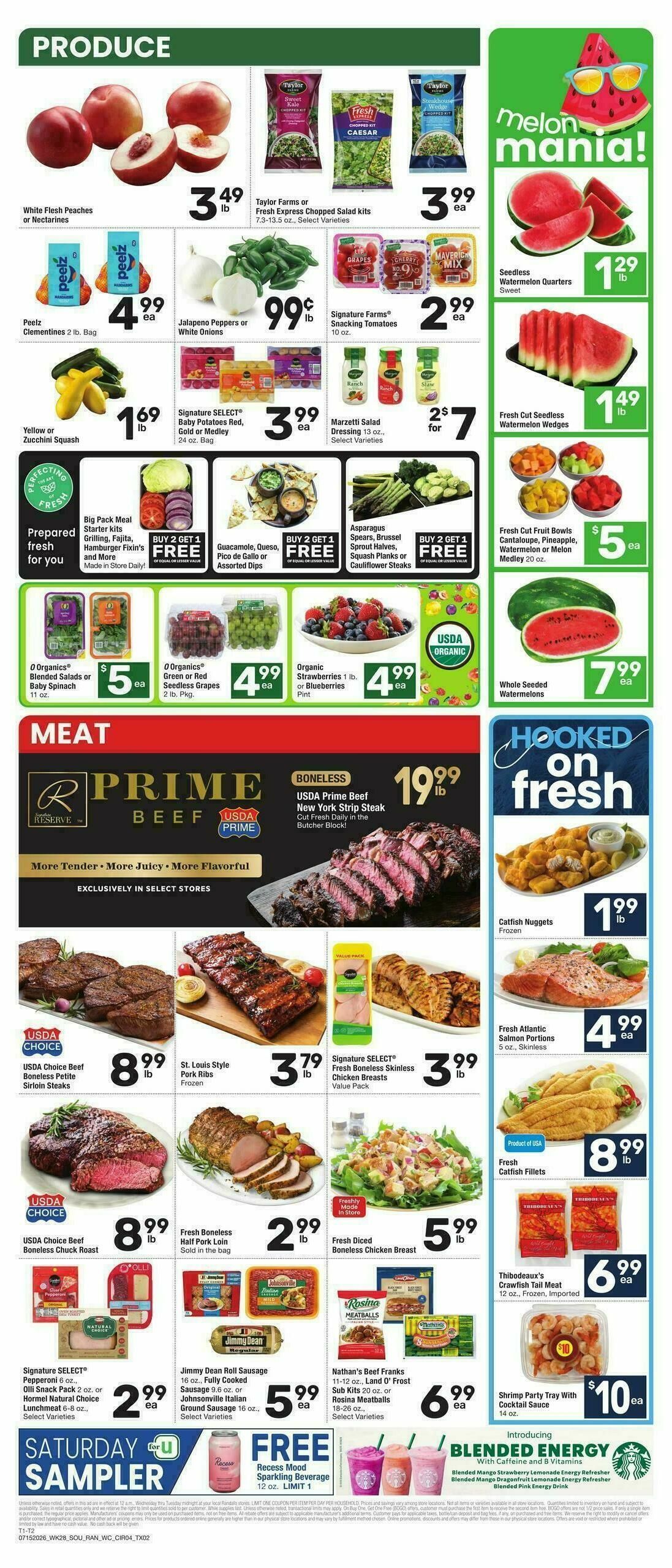 Randalls Weekly Ad from July 15