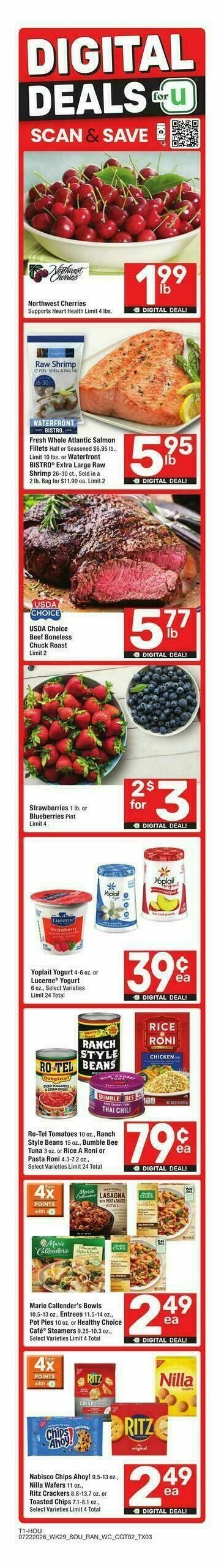 Randalls Weekly Ad from July 22