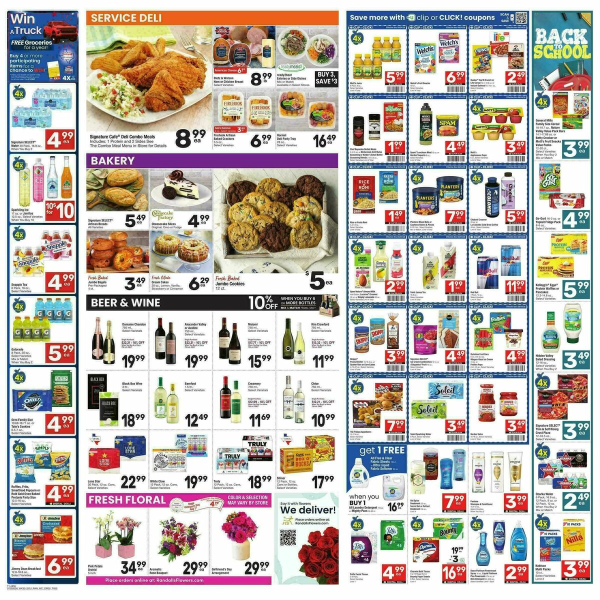 Randalls Weekly Ad from July 29
