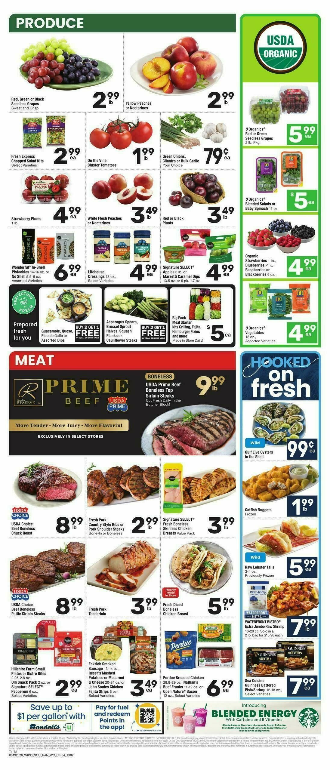 Randalls Weekly Ad from August 19