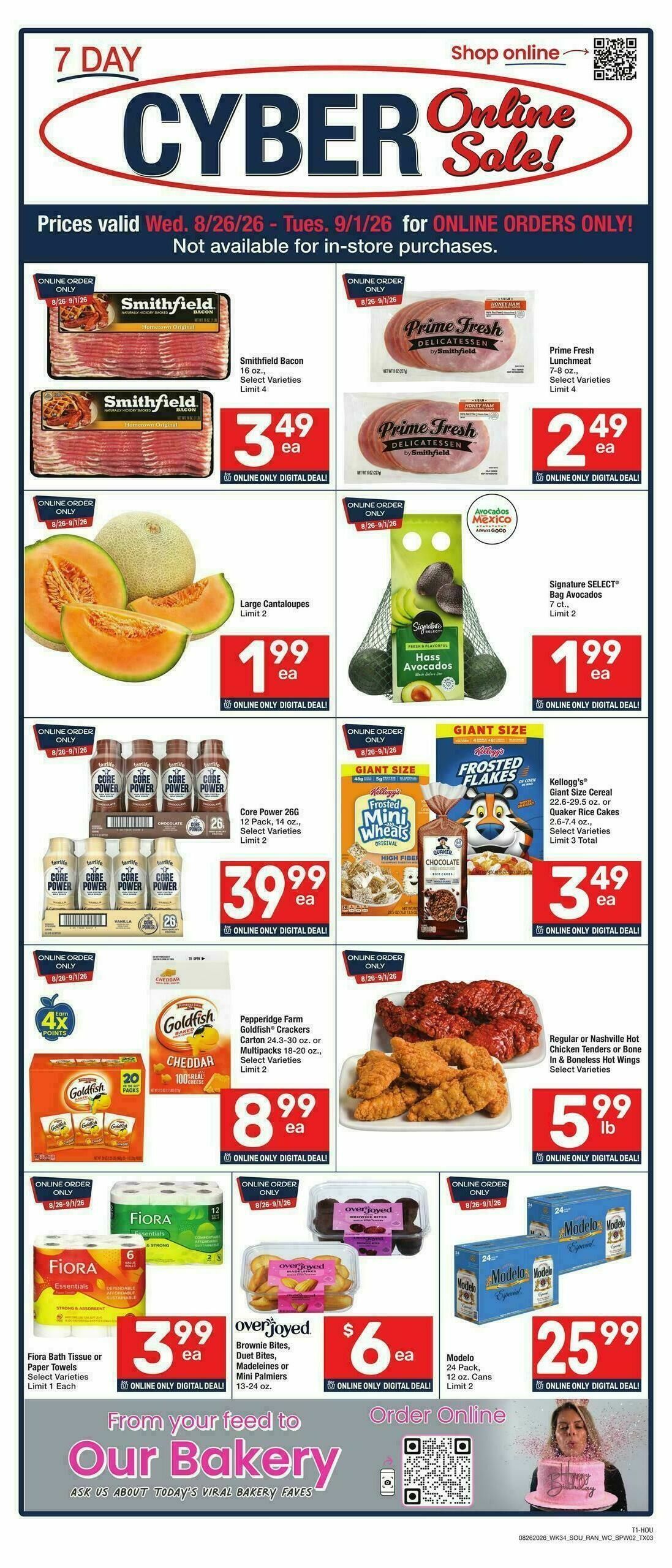 Randalls Weekly Ad from August 26