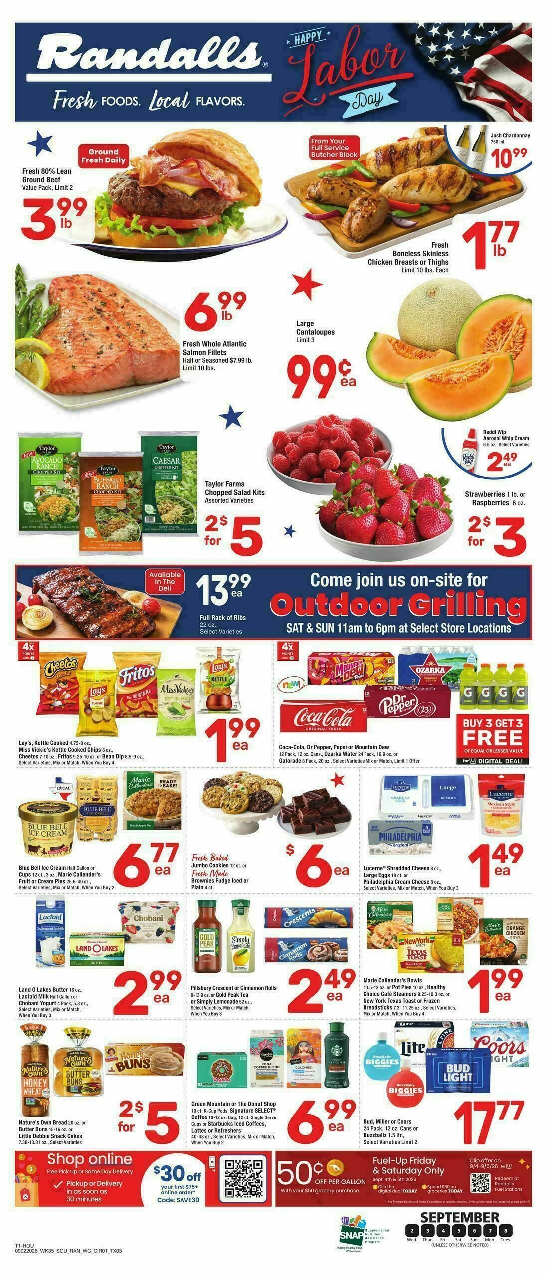 Randalls Weekly Ad from September 2