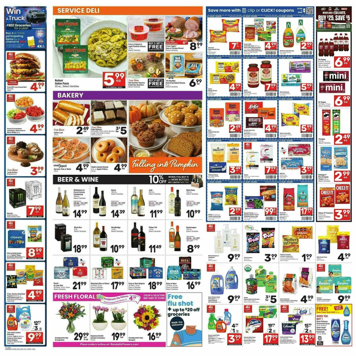 Randalls Weekly Ad from September 9