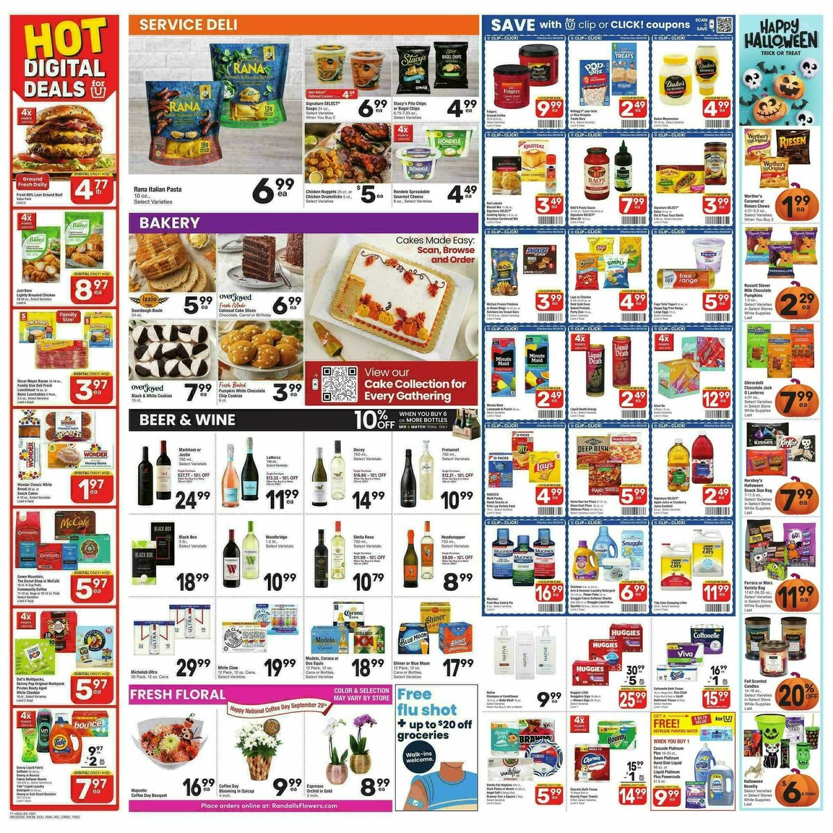 Randalls Weekly Ad from September 23