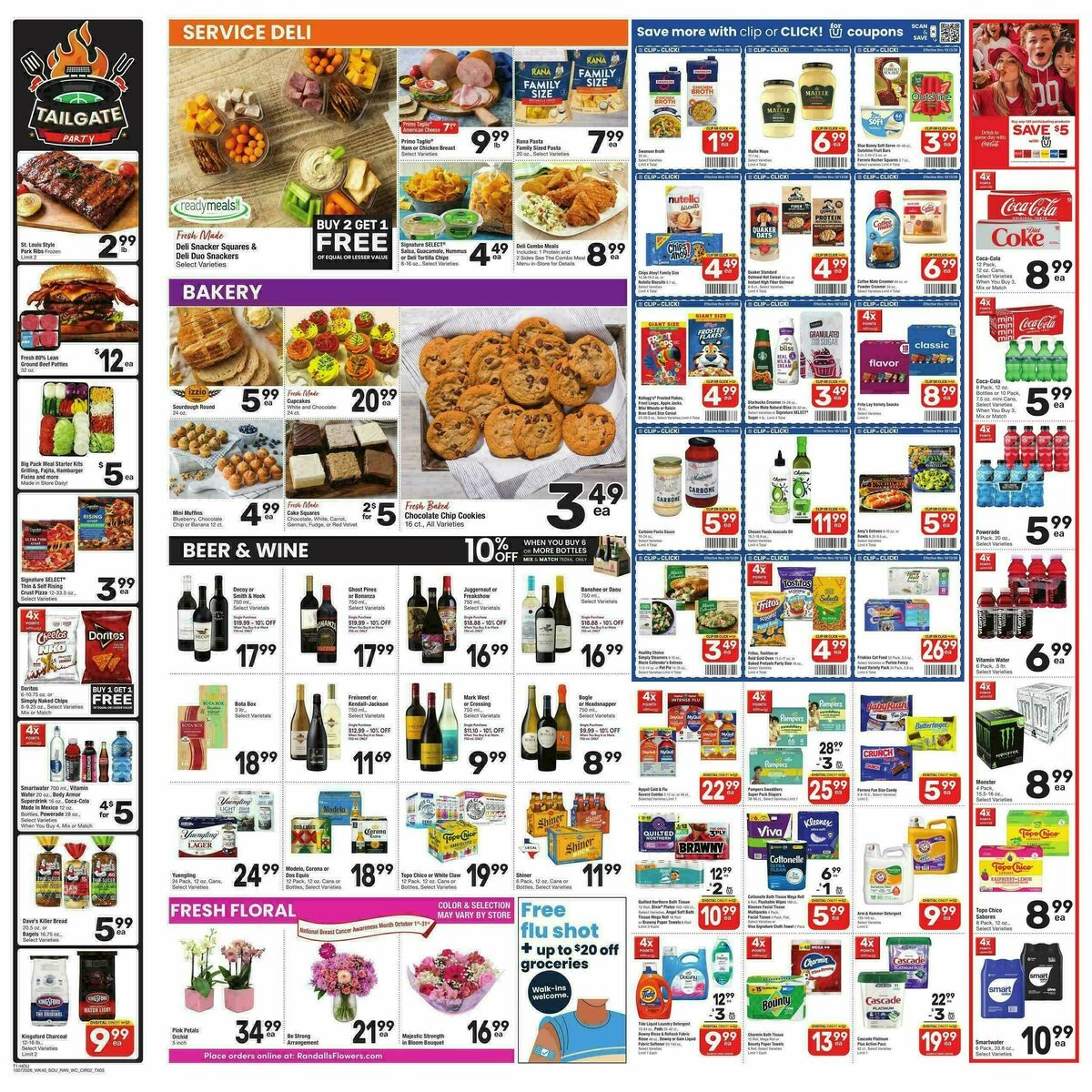 Randalls Weekly Ad from October 7