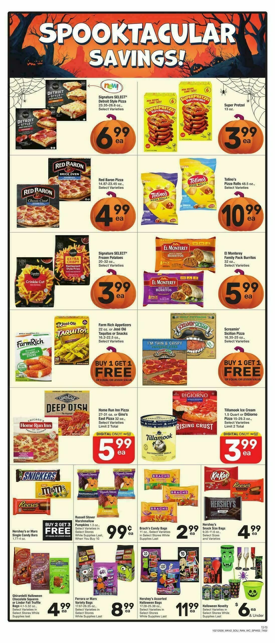 Randalls Weekly Ad from October 21