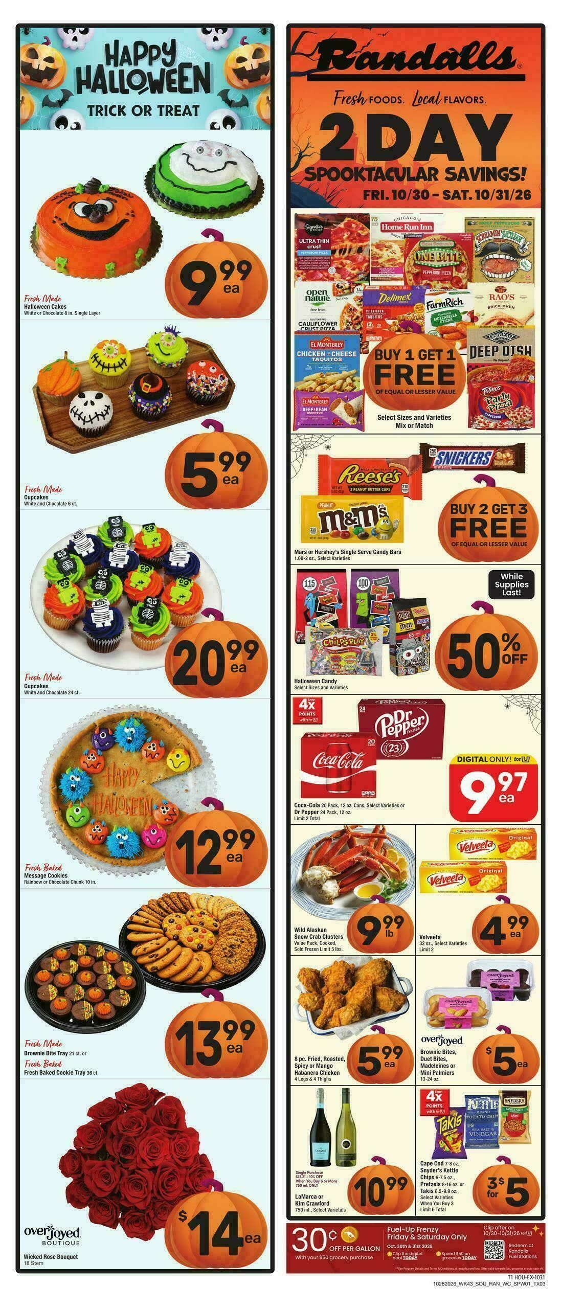 Randalls Weekly Ad from October 28