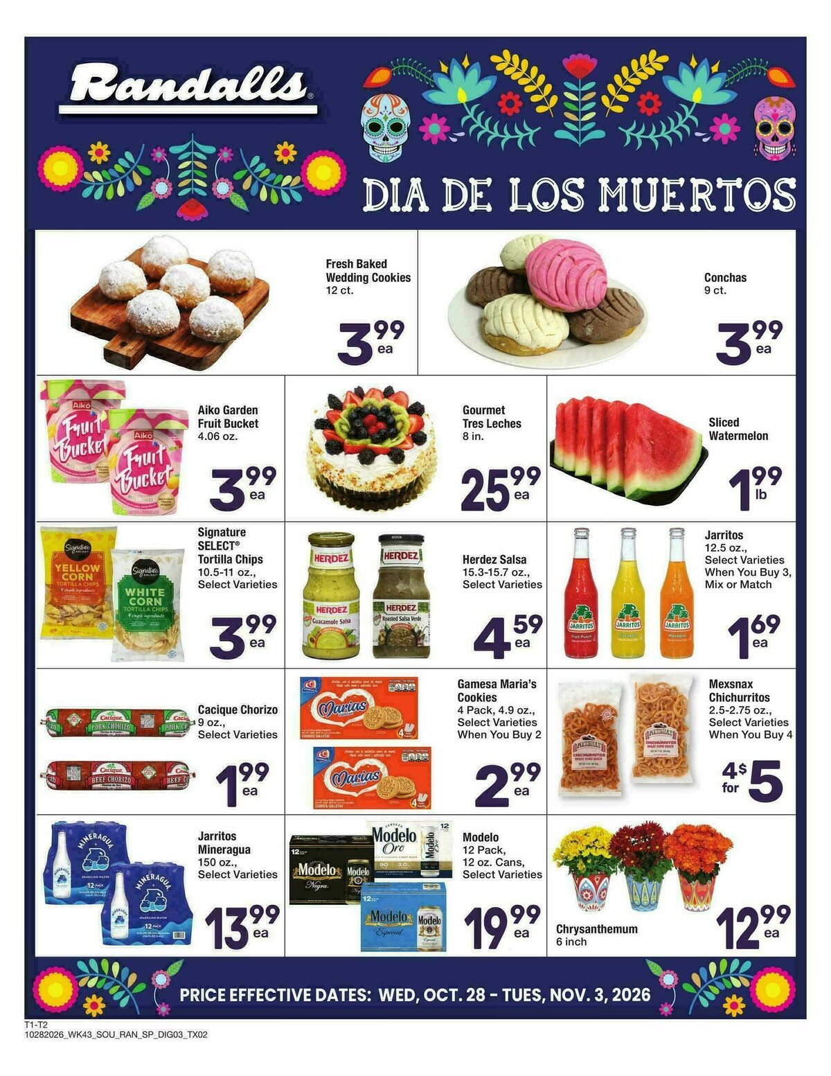 Randalls Weekly Ad from October 28