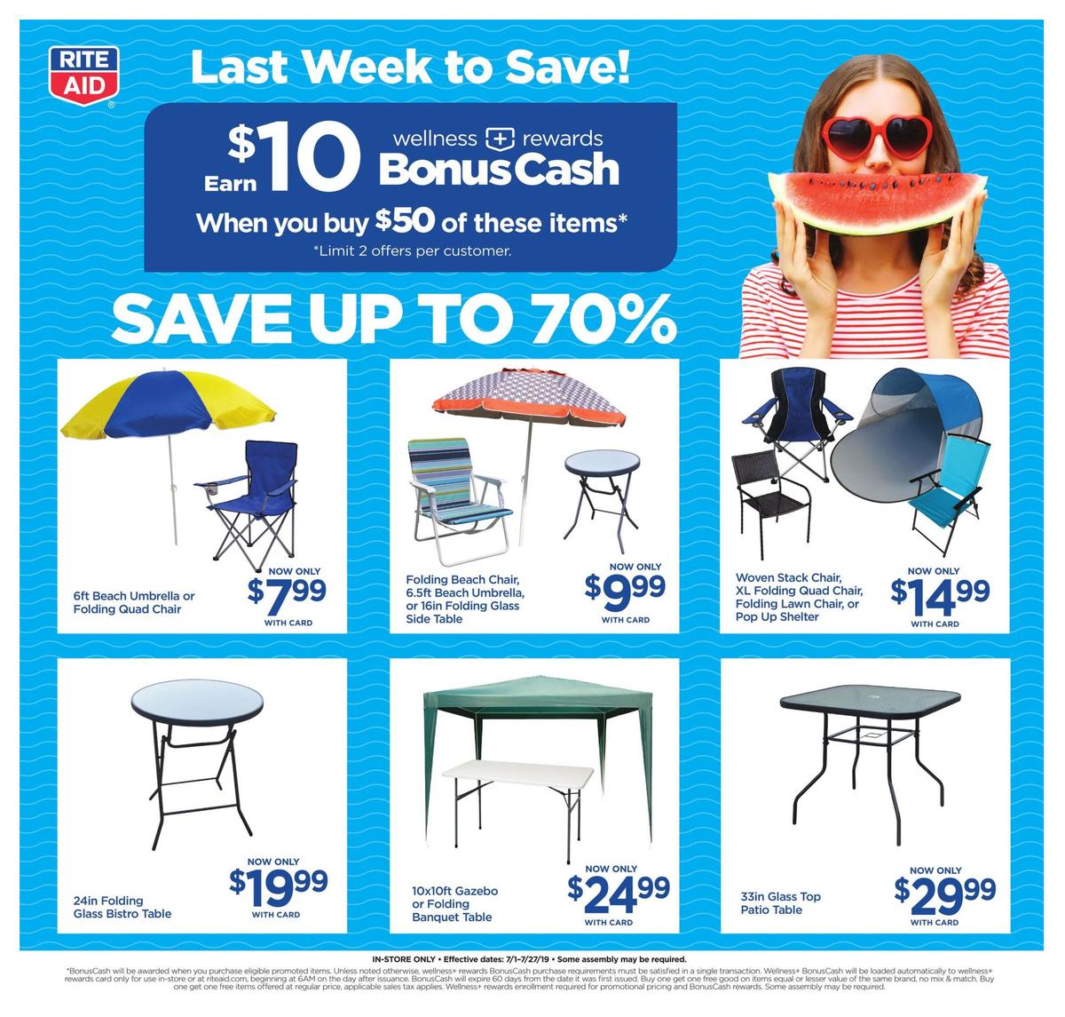 Rite Aid Weekly Ad from July 21
