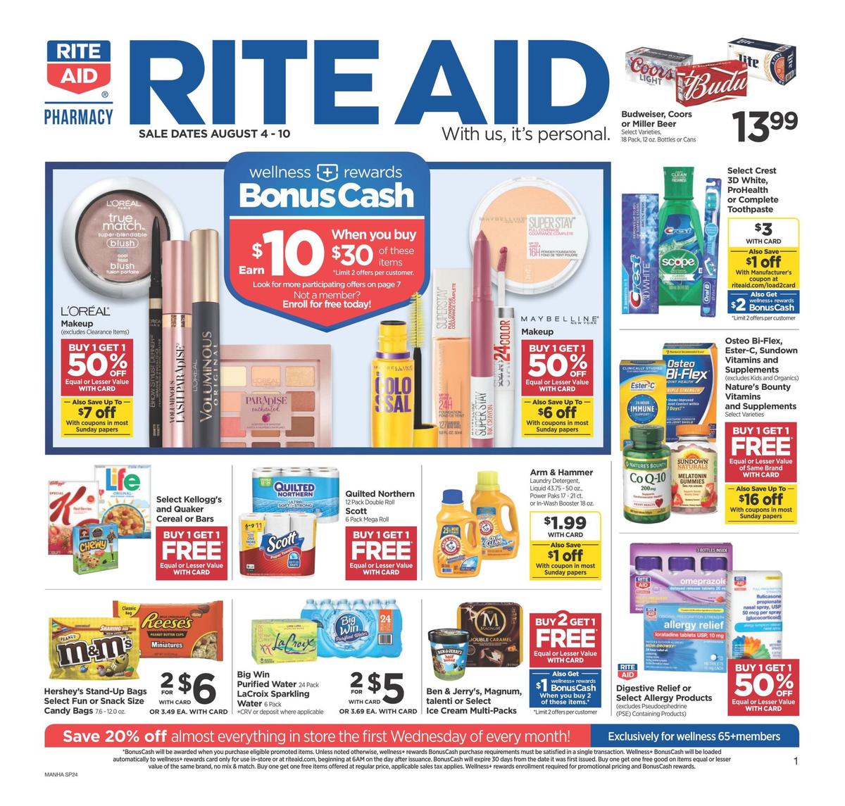 Rite Aid Weekly Ad from August 4