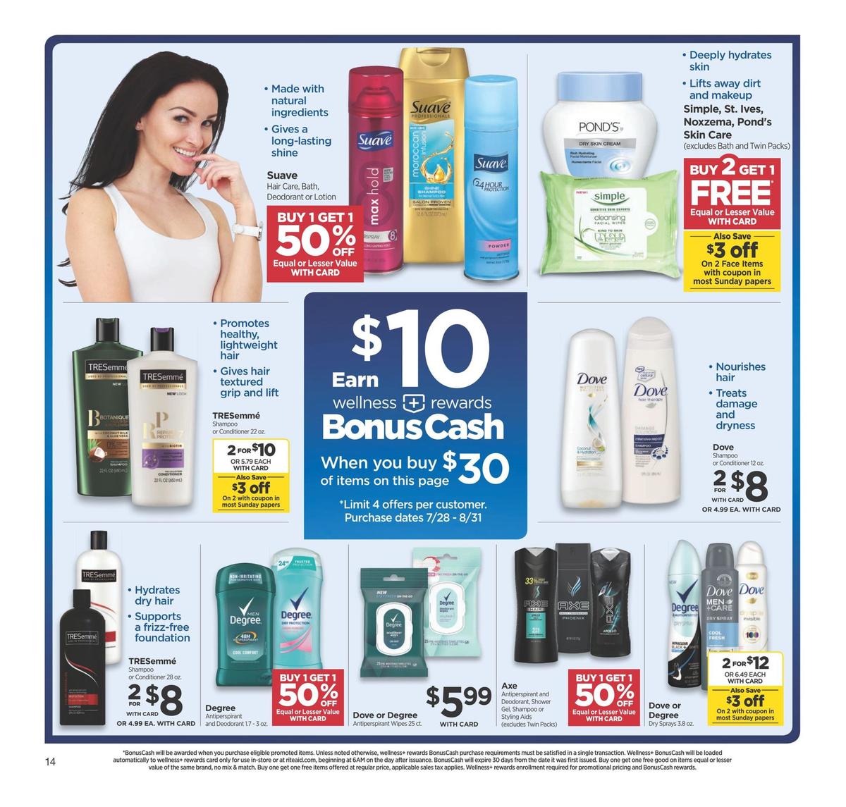 Rite Aid Weekly Ad from August 4