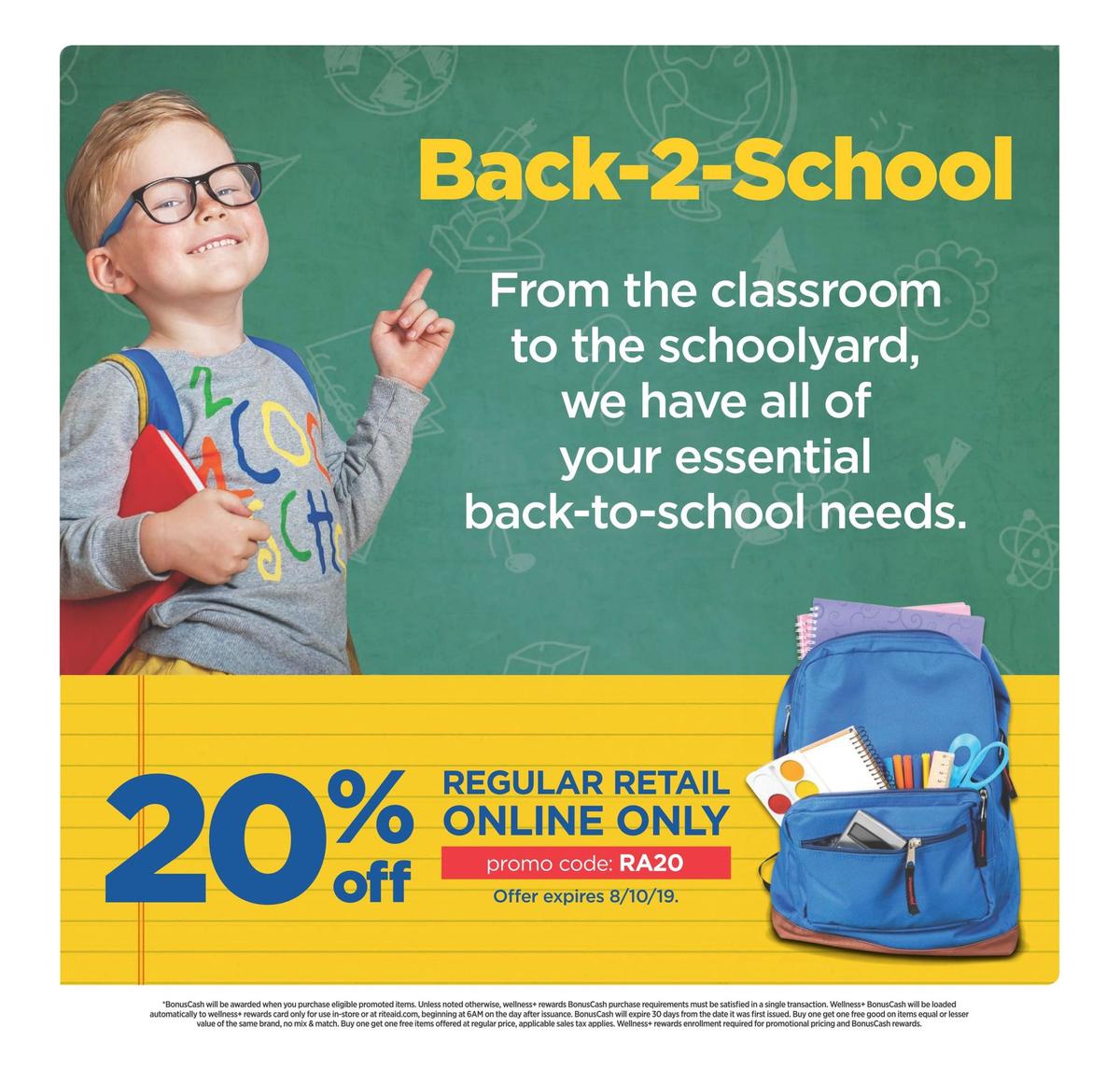 Rite Aid Weekly Ad from August 4