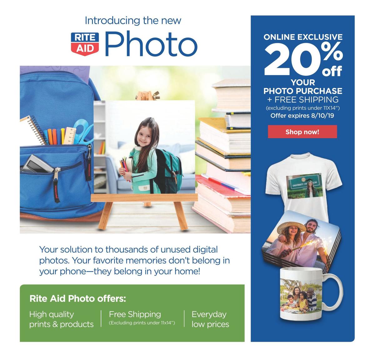 Rite Aid Weekly Ad from August 4