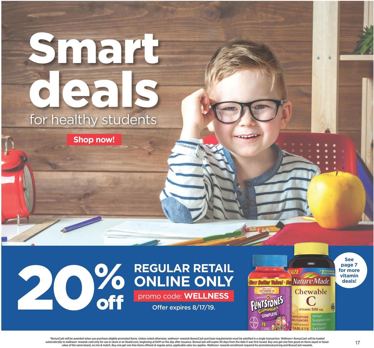 Rite Aid Weekly Ad from August 11