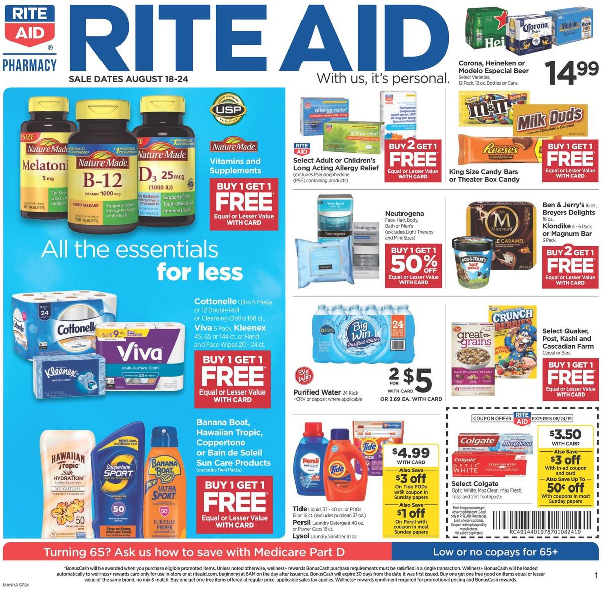 Rite Aid Weekly Ad from August 18