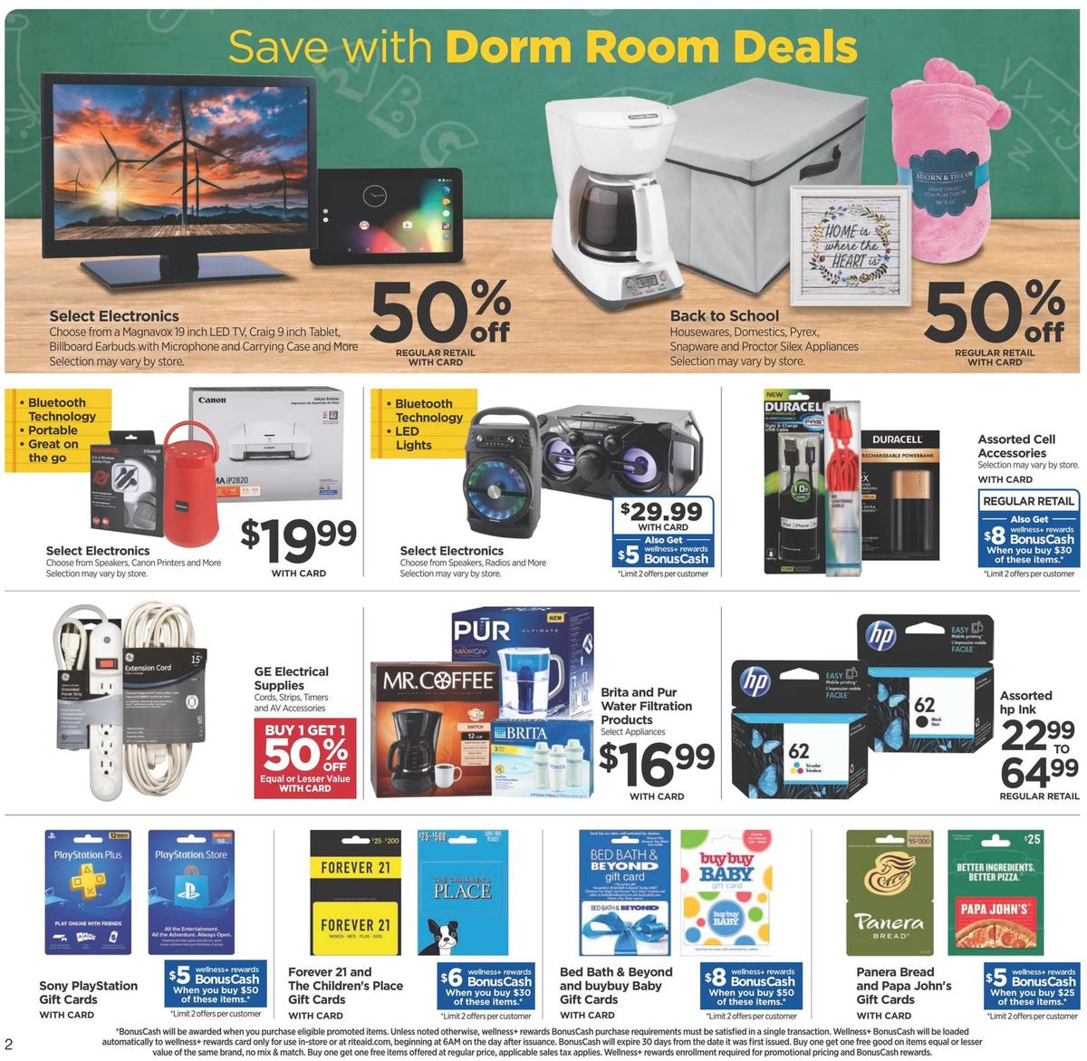Rite Aid Weekly Ad from August 18
