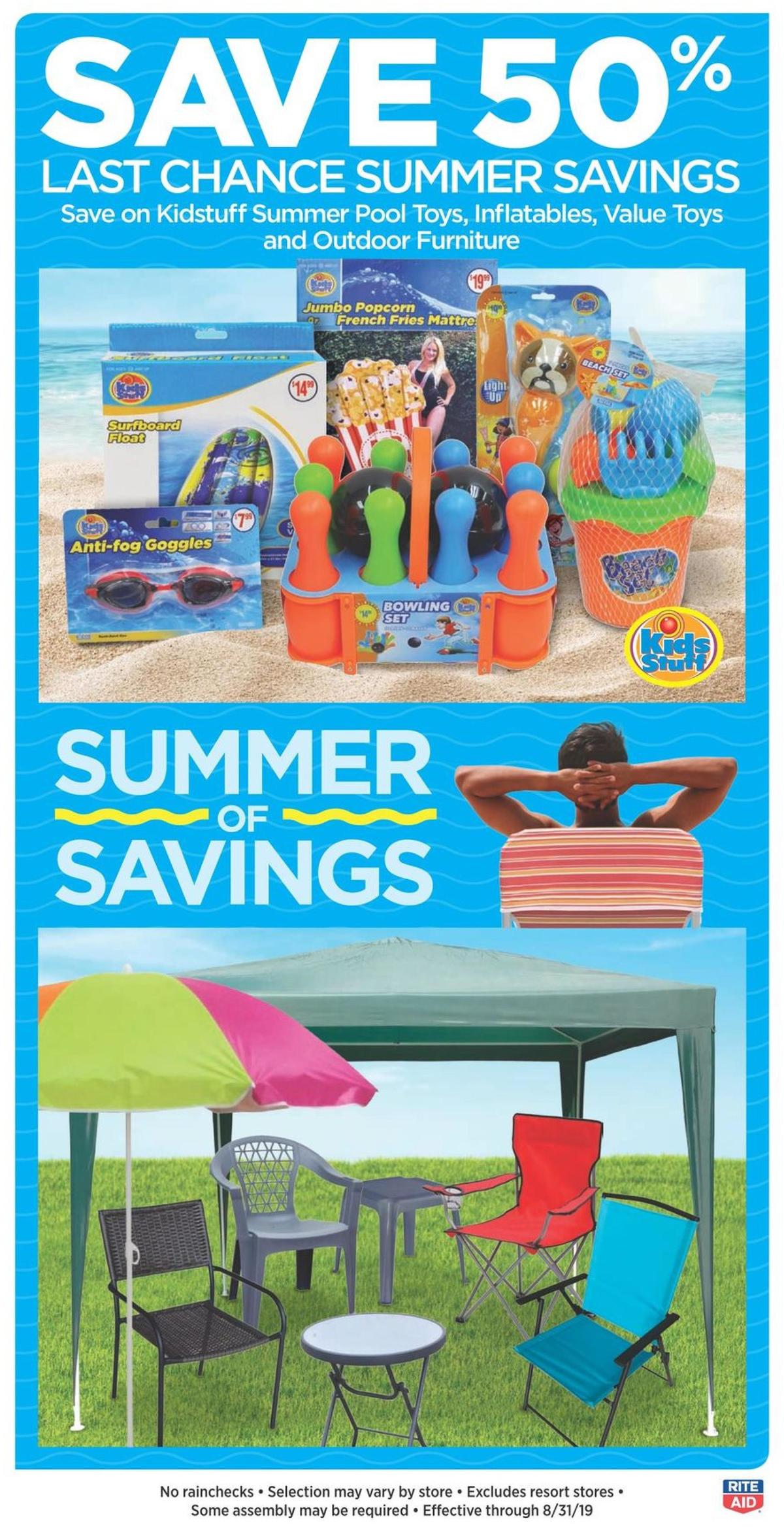 Rite Aid Weekly Ad from August 18
