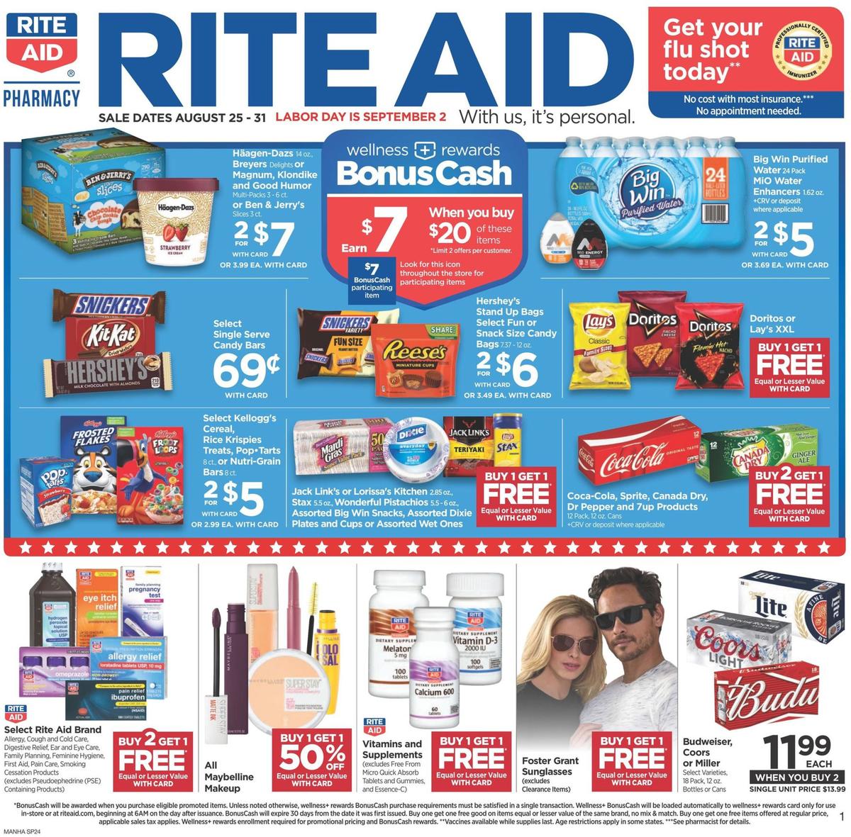 Rite Aid Weekly Ad from August 25