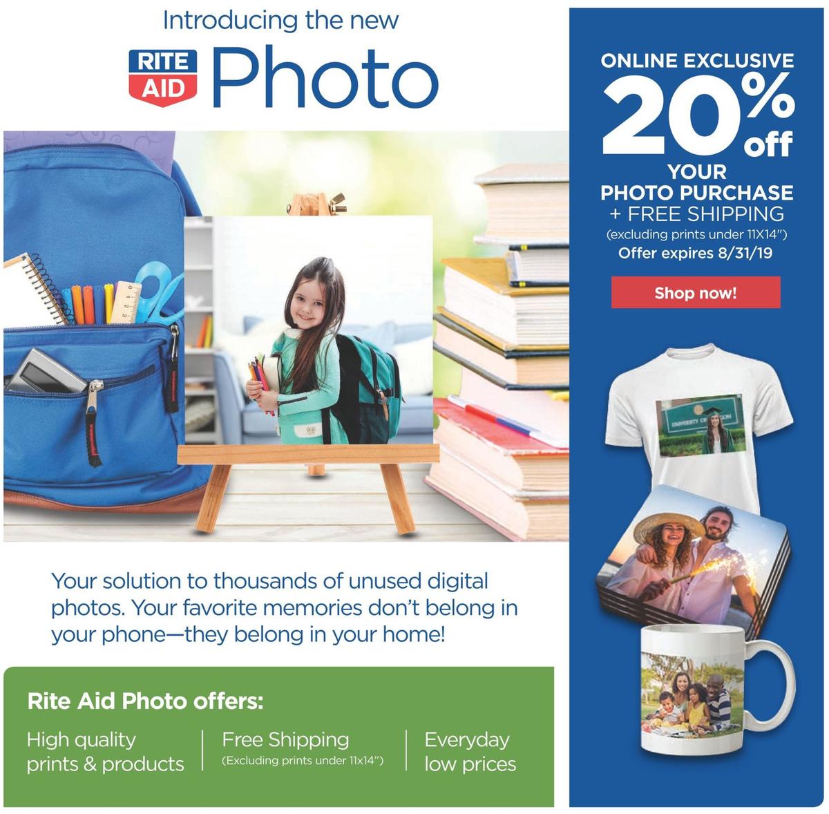 Rite Aid Weekly Ad from August 25