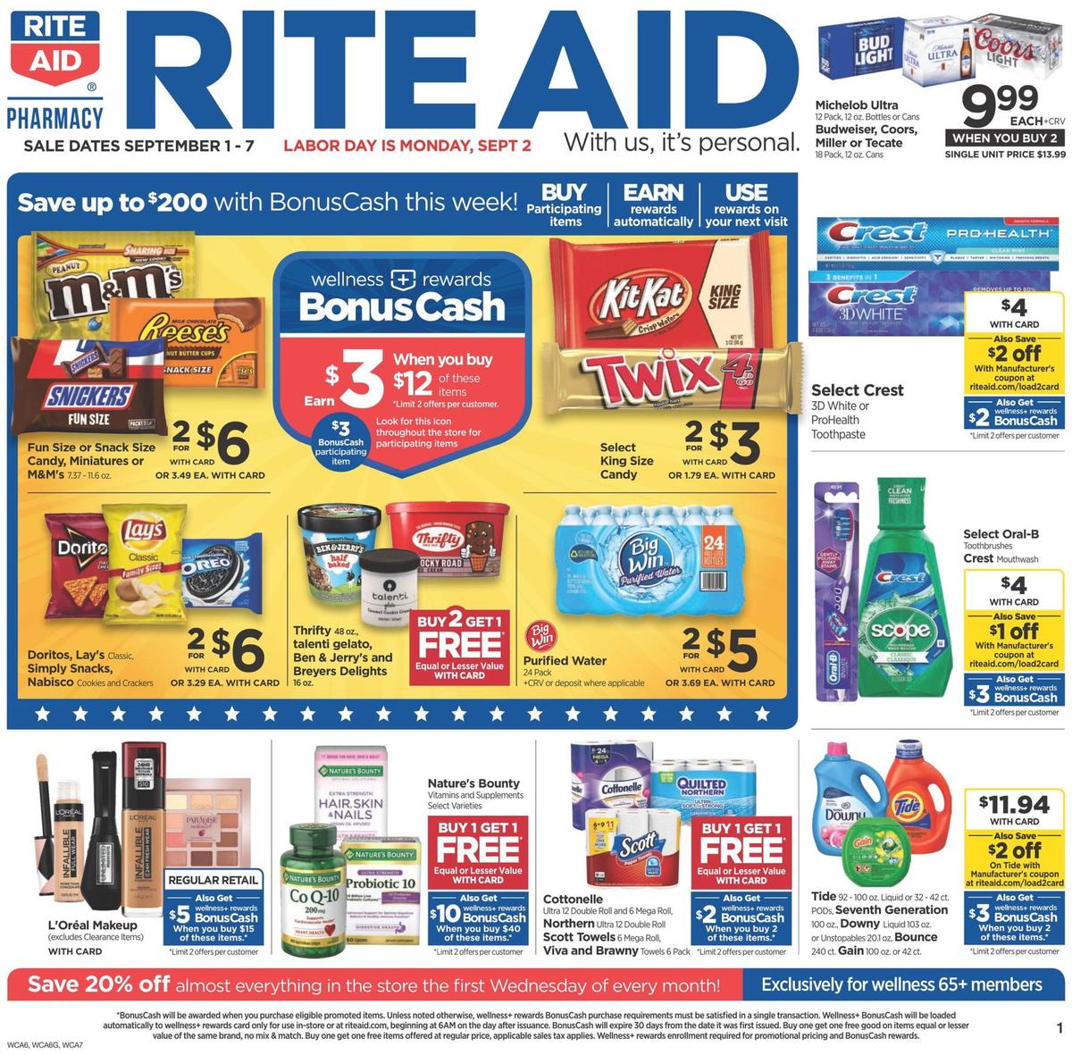 Rite Aid Weekly Ad from September 1